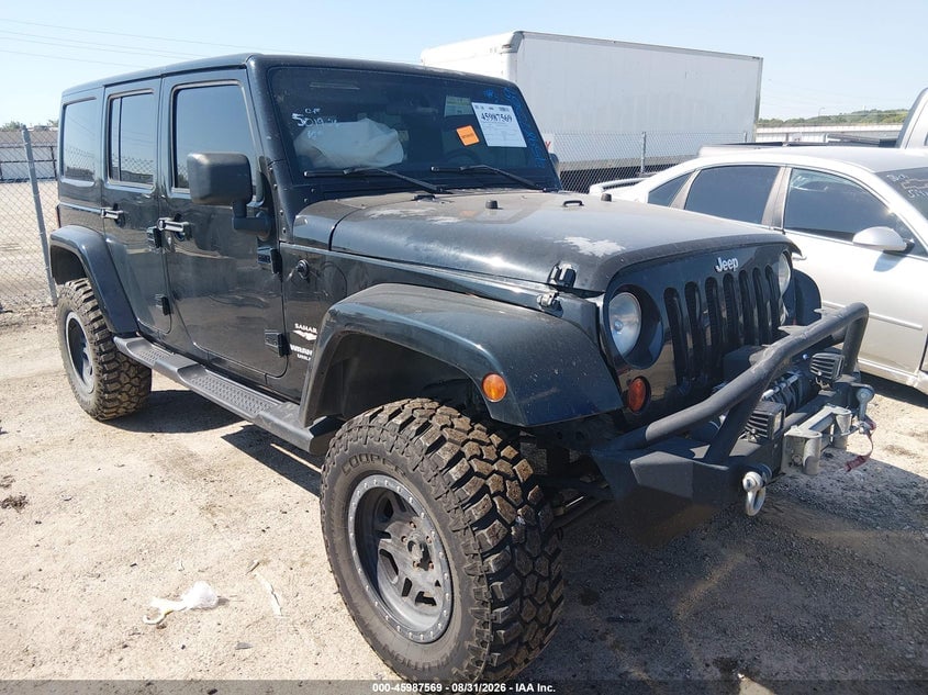 2012 JEEP WRANGLER UNLIMITED SAHARA | 1C4BJWEG1CL125154 | UPCARS