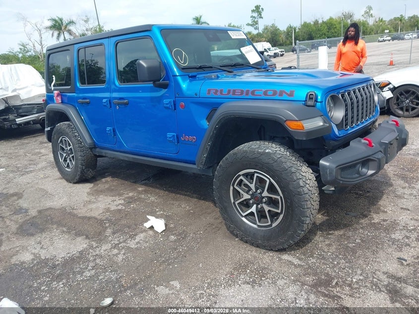 2025 JEEP WRANGLER 4-DOOR RUBICON 4X4 | 1C4PJXFN1SW525429 | UPCARS