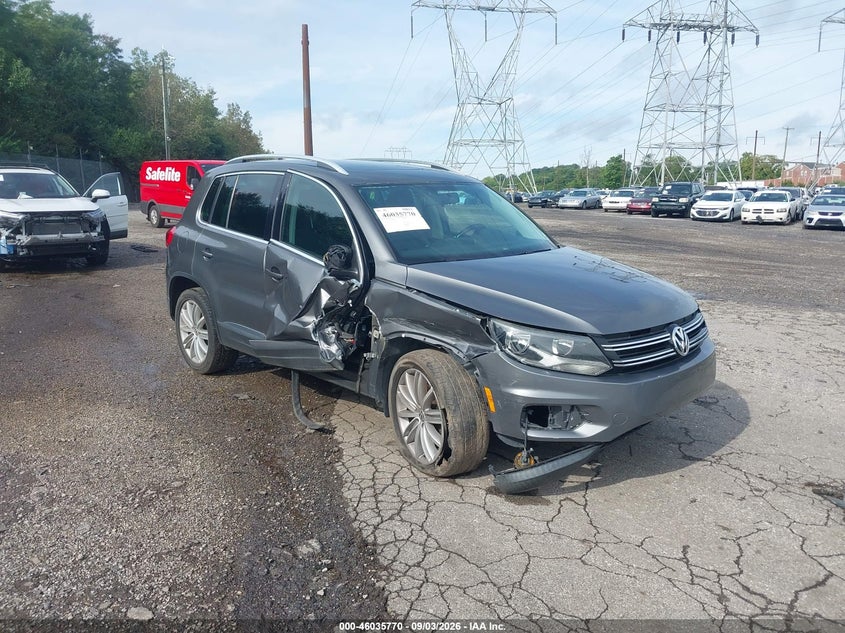2014 VOLKSWAGEN TIGUAN SEL | WVGAV3AX6EW592801 | UPCARS