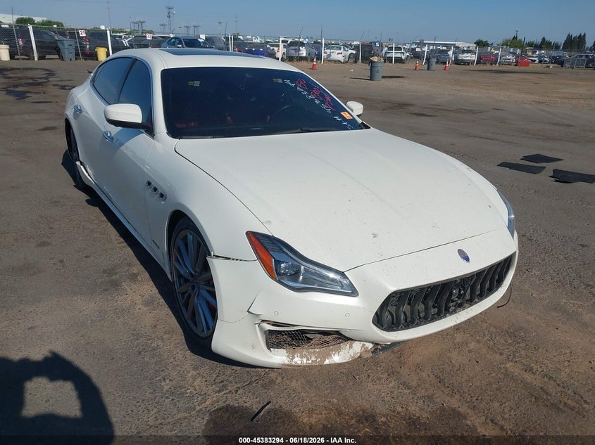 2019 MASERATI QUATTROPORTE S GRANSPORT | ZAM56YPS8K1325529 | UPCARS