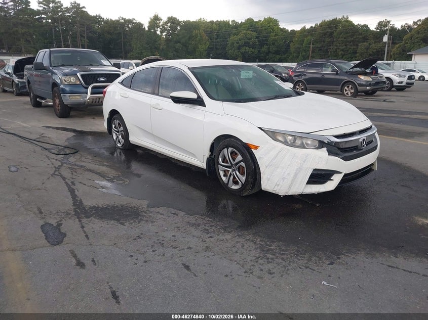 2017 HONDA CIVIC LX | 19XFC2F57HE012908 | UPCARS
