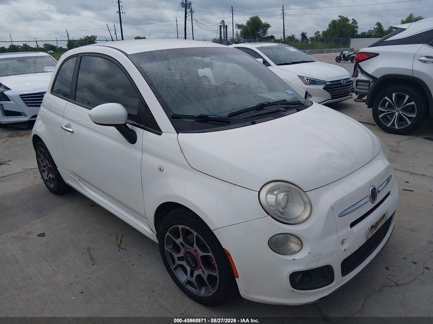 2012 FIAT 500 SPORT | 3C3CFFBR7CT116639 | UPCARS