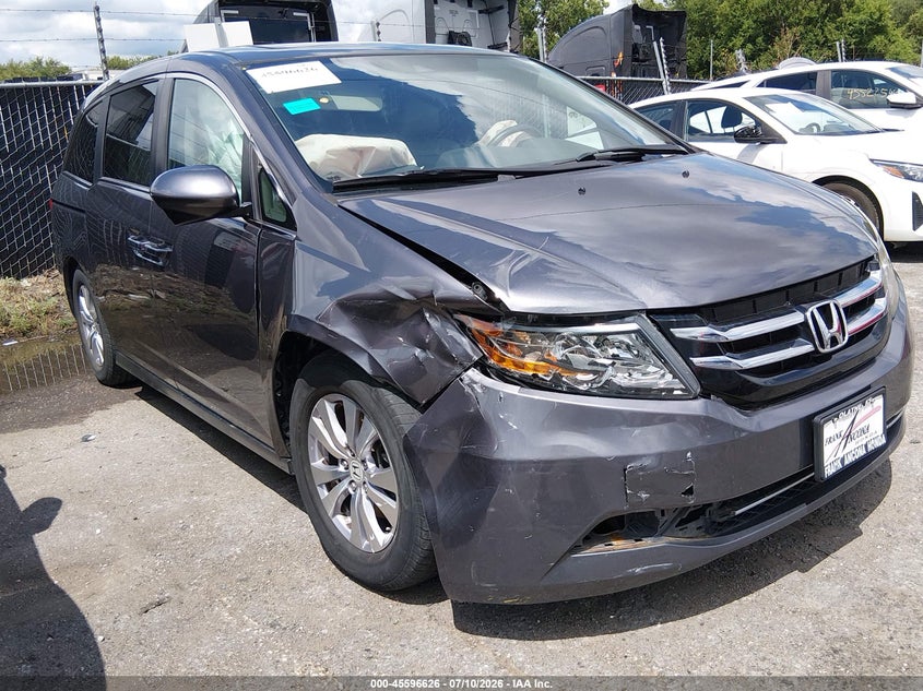 2015 HONDA ODYSSEY EX-L | 5FNRL5H66FB037827 | UPCARS
