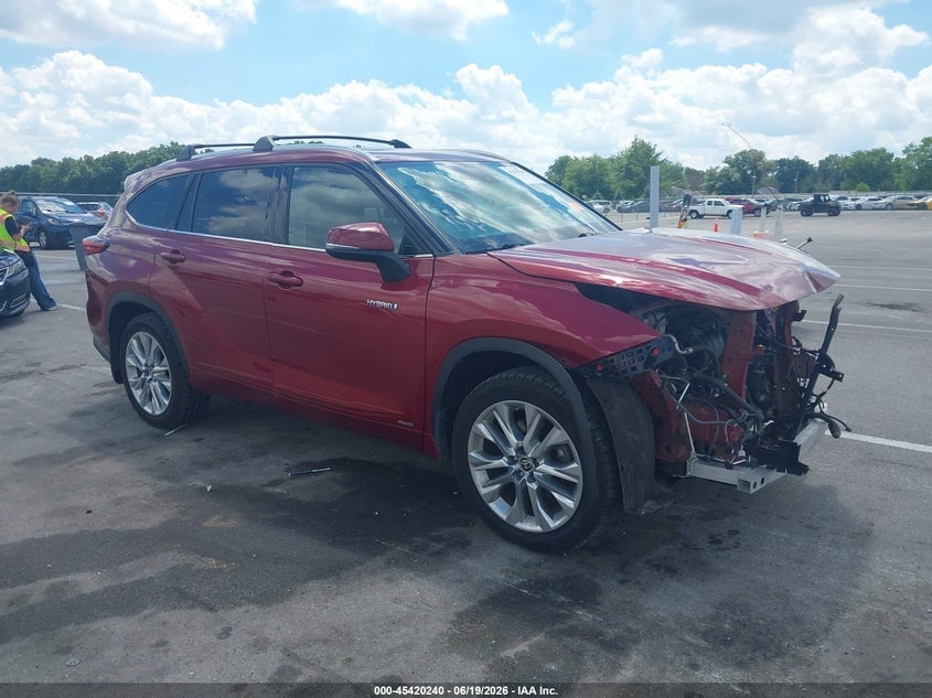 2021 TOYOTA HIGHLANDER HYBRID LIMITED | 5TDDBRCH4MS522022 | UPCARS