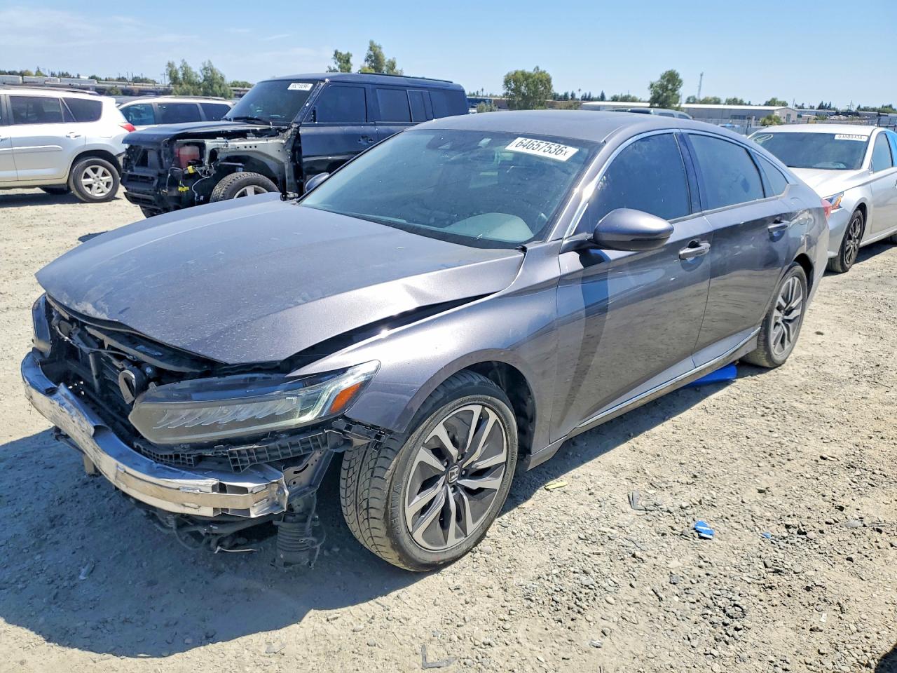 2022 HONDA ACCORD HYBRID EXL | 1HGCV3F57NA025970 | UPCARS