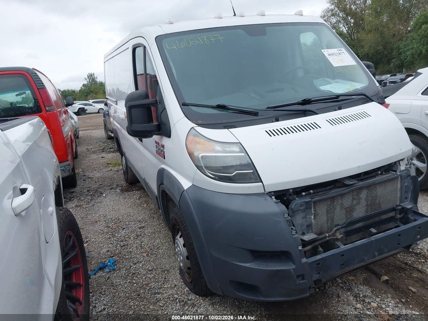 2017 RAM PROMASTER 1500 LOW ROOF 136 WB | 3C6TRVAG2HE546000 | UPCARS