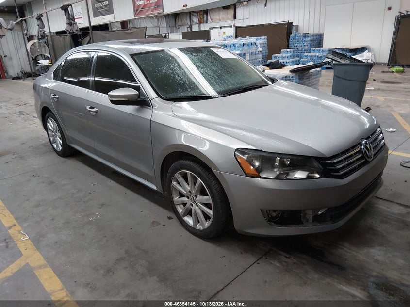 2013 VOLKSWAGEN PASSAT 2.0L TDI SE | 1VWBN7A36DC028611 | UPCARS