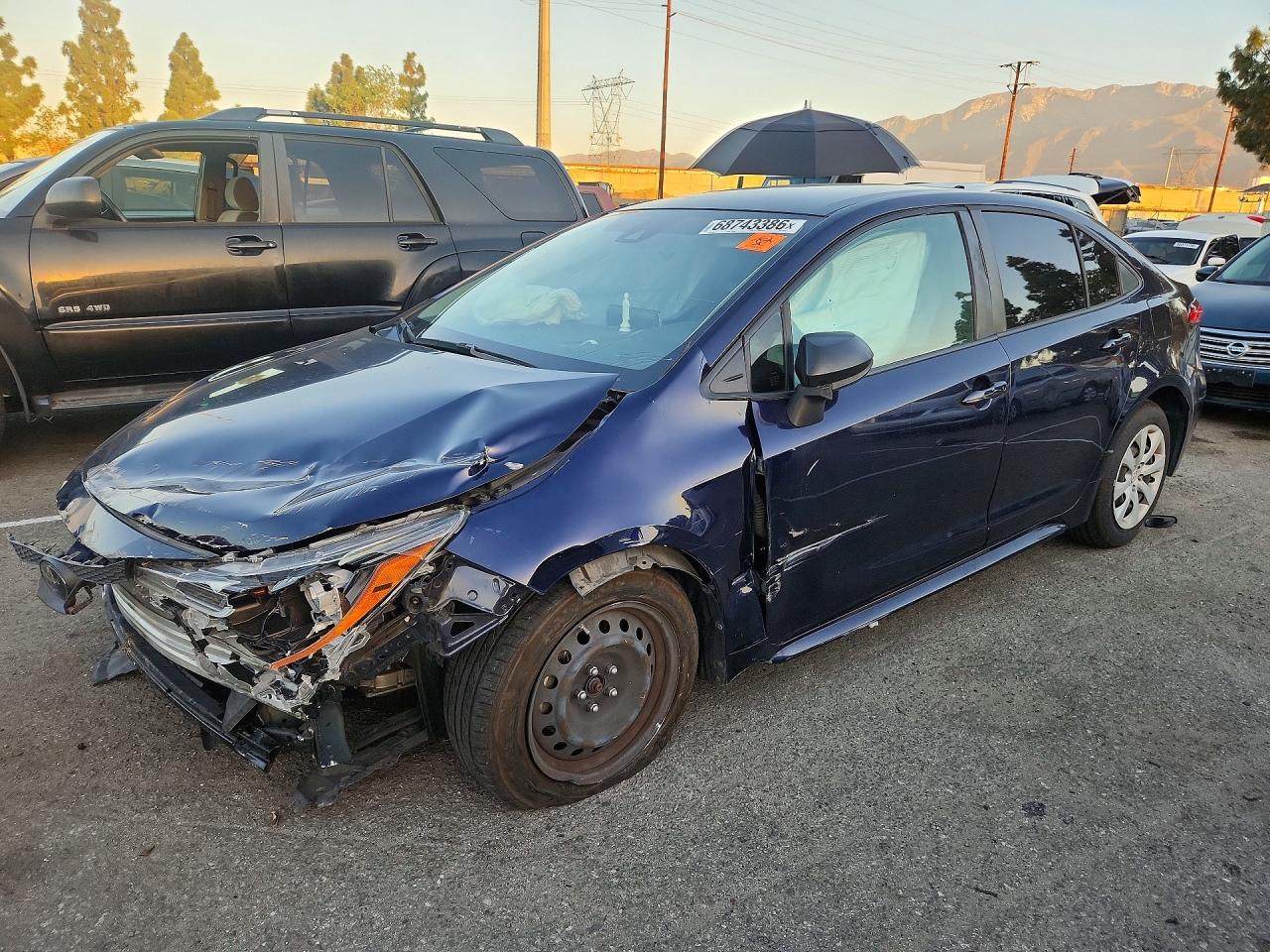 2020 TOYOTA COROLLA LE | JTDEPRAE7LJ036069 | UPCARS