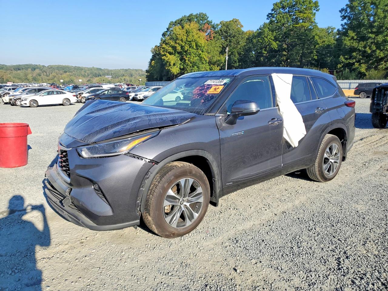 2021 TOYOTA HIGHLANDER HYBRID XLE | 5TDHBRCH8MS518623 | UPCARS