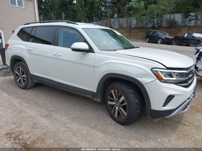 2021 VOLKSWAGEN ATLAS 2.0T SE | 1V2LP2CA4MC608535 | UPCARS