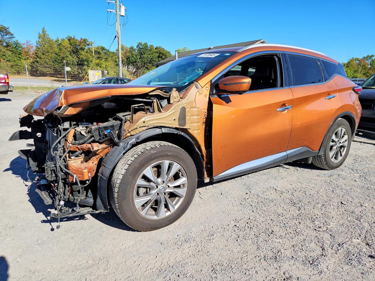 2016 NISSAN MURANO SL | 5N1AZ2MH0GN103756 | UPCARS