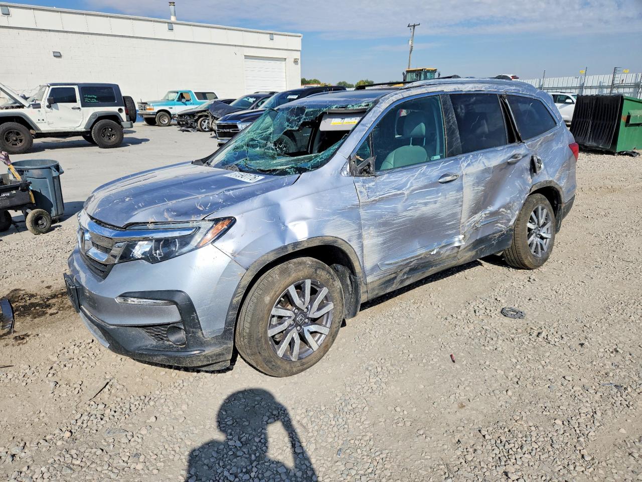 2019 HONDA PILOT EXL | 5FNYF6H52KB039374 | UPCARS