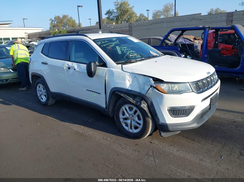 2020 JEEP COMPAS SPORT FWD | 3C4NJCABXLT169390 | UPCARS