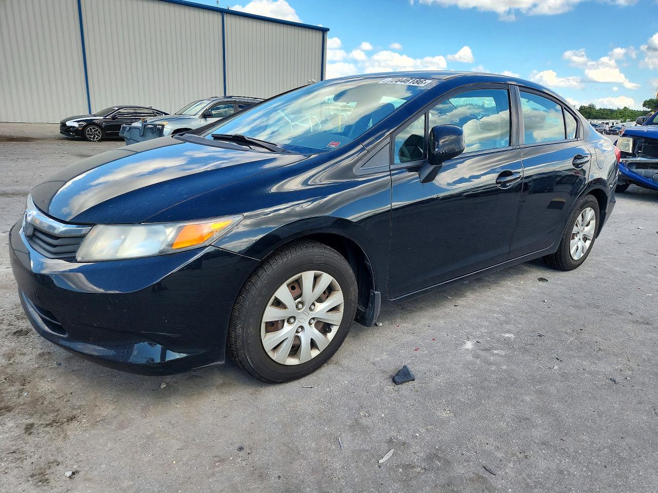 2012 HONDA CIVIC LX | 19XFB2F58CE011715 | UPCARS