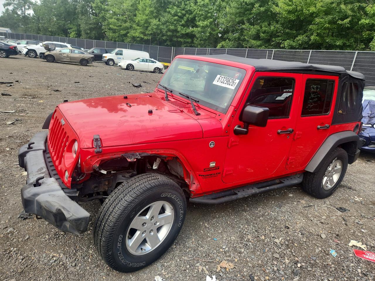 2016 JEEP WRANGLER SPORT | 1C4BJWDG3GL176002 | UPCARS