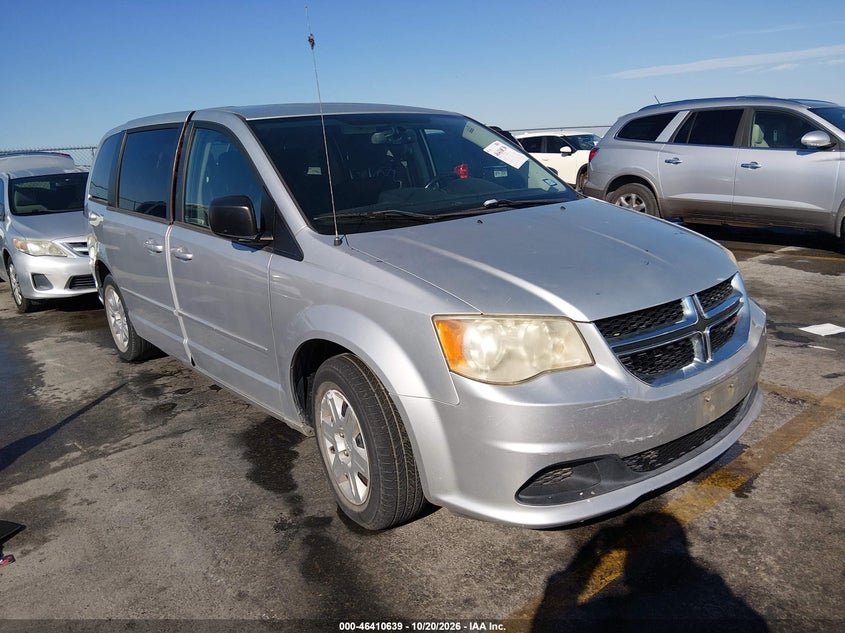 2012 DODGE GRAND CARAVAN SE/AVP | 2C4RDGBG4CR319961 | UPCARS