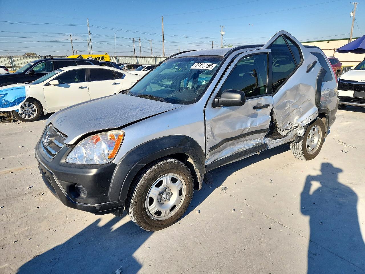 2006 HONDA CRV LX | JHLRD785X6C060446 | UPCARS