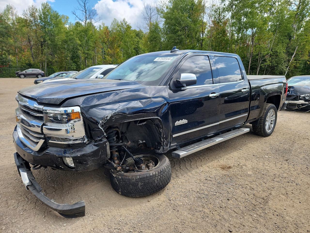 2018 CHEVROLET SILVERADO K1500 HIGH COUNTRY | 3GCUKTEC6JG384976 | UPCARS