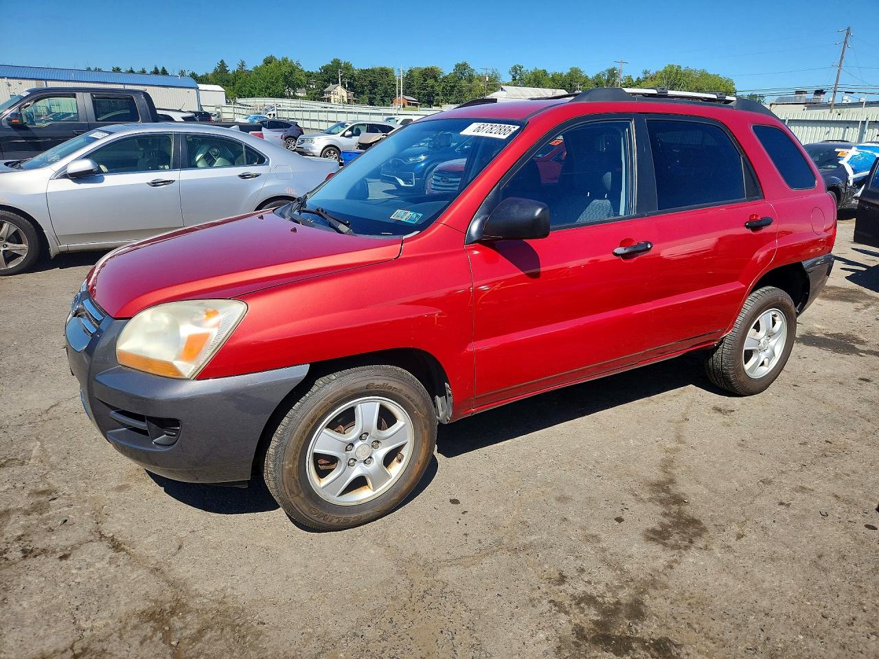 2008 KIA SPORTAGE LX | KNDJF724987539070 | UPCARS