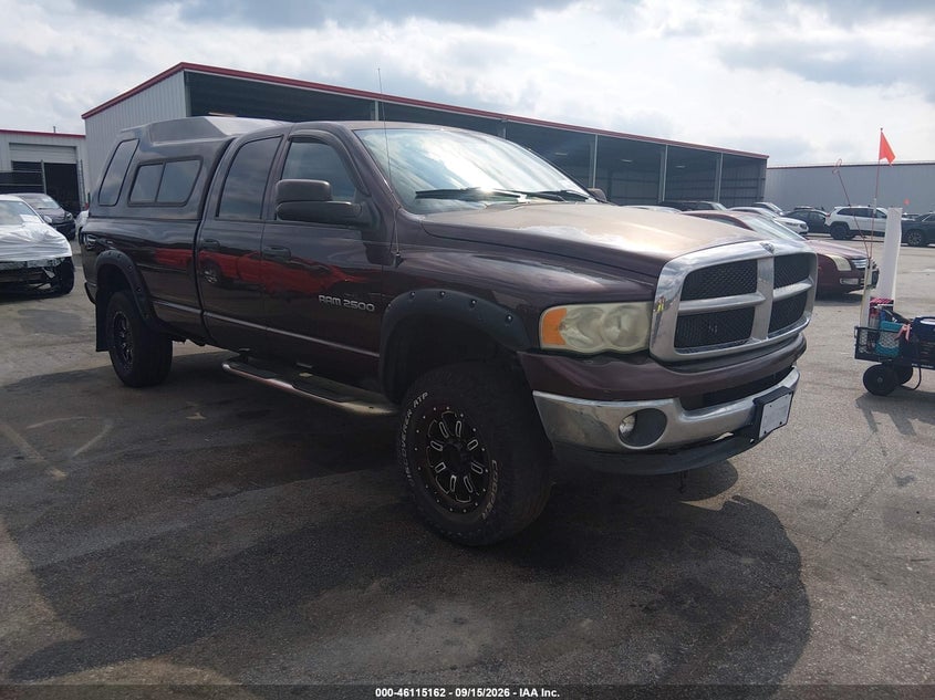 2004 DODGE RAM 2500 SLT/LARAMIE | 3D7KU28C34G134029 | UPCARS