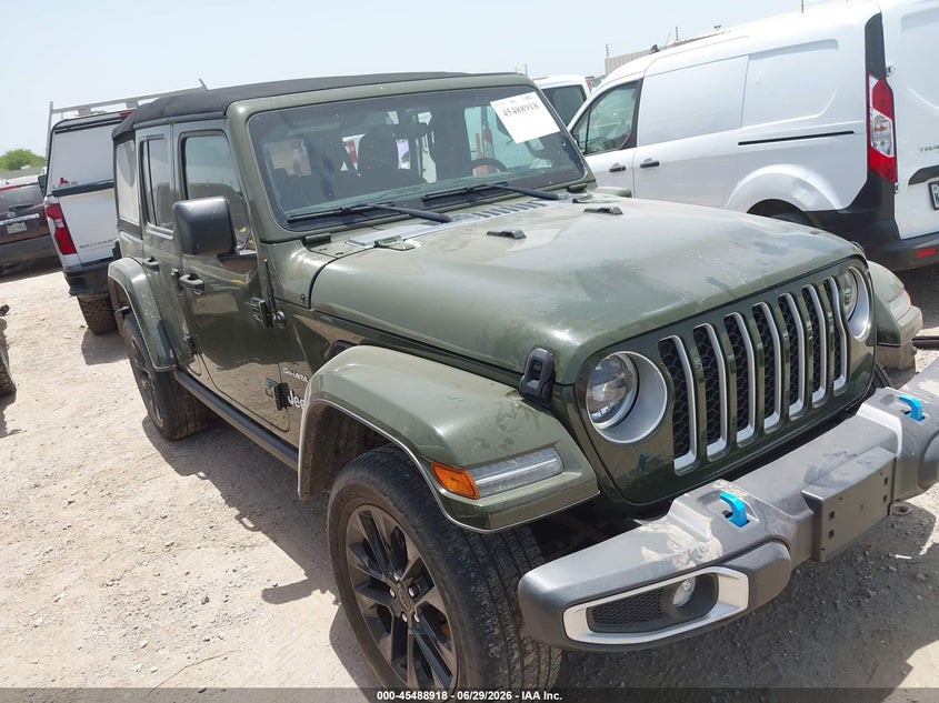 2023 JEEP WRANGLER 4XE SAHARA 4X4 | 1C4JJXP62PW684867 | UPCARS
