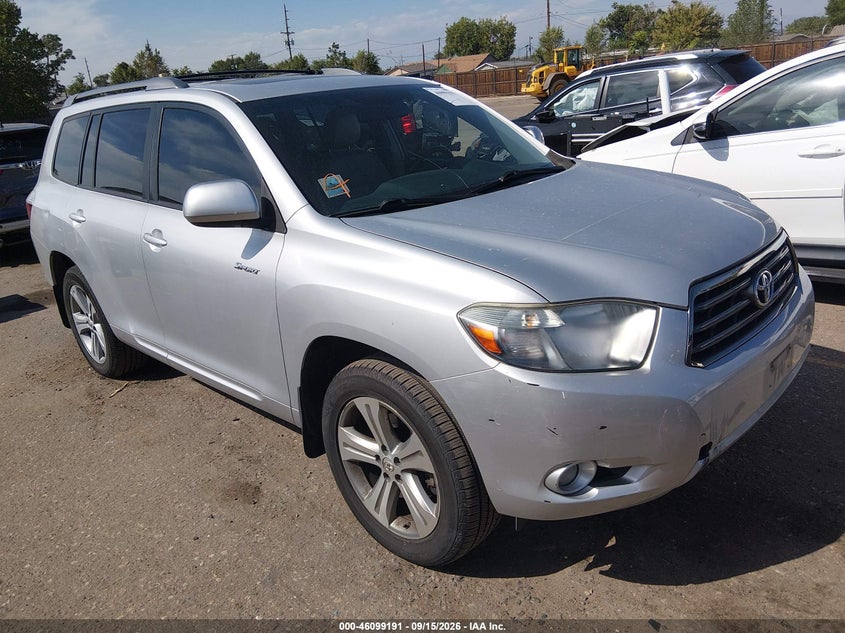 2010 TOYOTA HIGHLANDER SPORT V6 | 5TDEK3EH0AS007187 | UPCARS