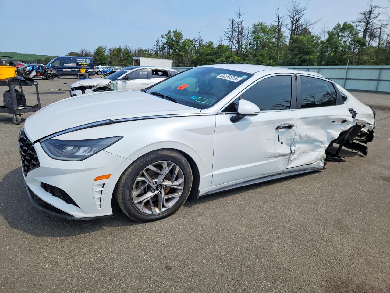 2021 HYUNDAI SONATA SEL | 5NPEL4JA9MH090608 | UPCARS