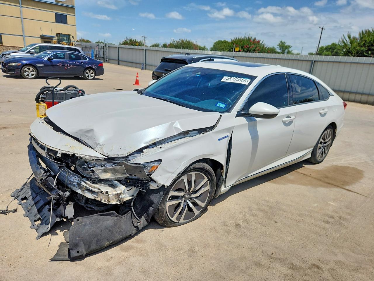 2021 HONDA ACCORD HYBRID EXL | 1HGCV3F5XMA021328 | UPCARS