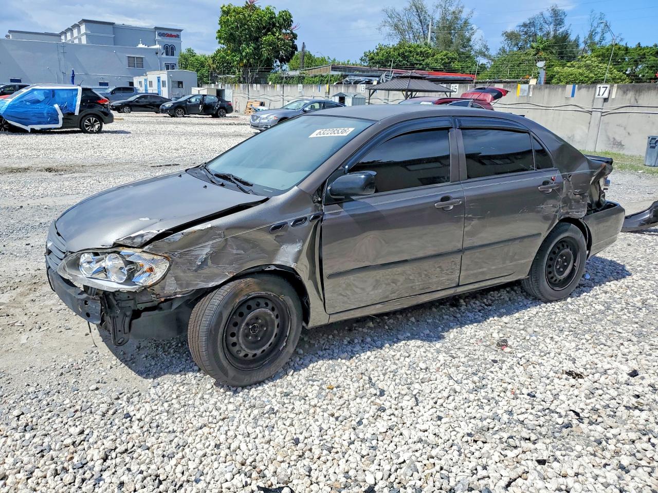 2003 TOYOTA COROLLA CE | 1NXBR32E43Z076144 | UPCARS