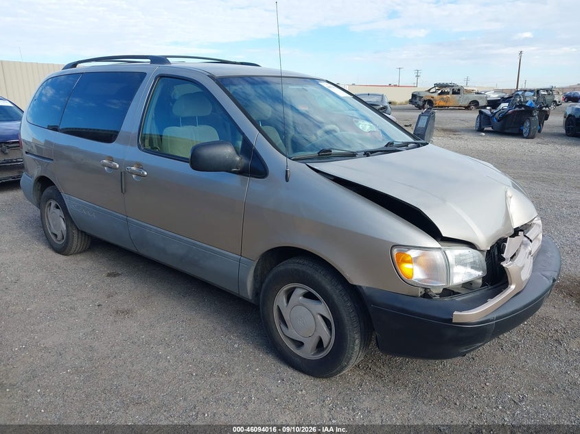 2000 TOYOTA SIENNA LE | 4T3ZF13C9YU233898 | UPCARS