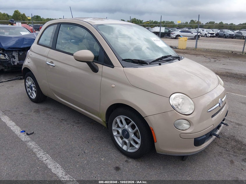 2012 FIAT 500 POP | 3C3CFFAR8CT370166 | UPCARS