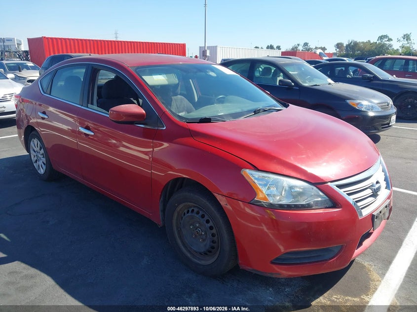 2013 NISSAN SENTRA SV | 3N1AB7AP7DL702654 | UPCARS
