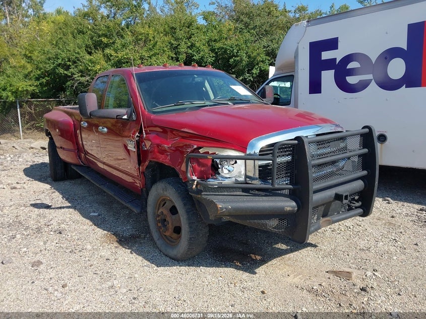 2008 DODGE RAM 3500 SLT | 3D7MX48A58G210642 | UPCARS