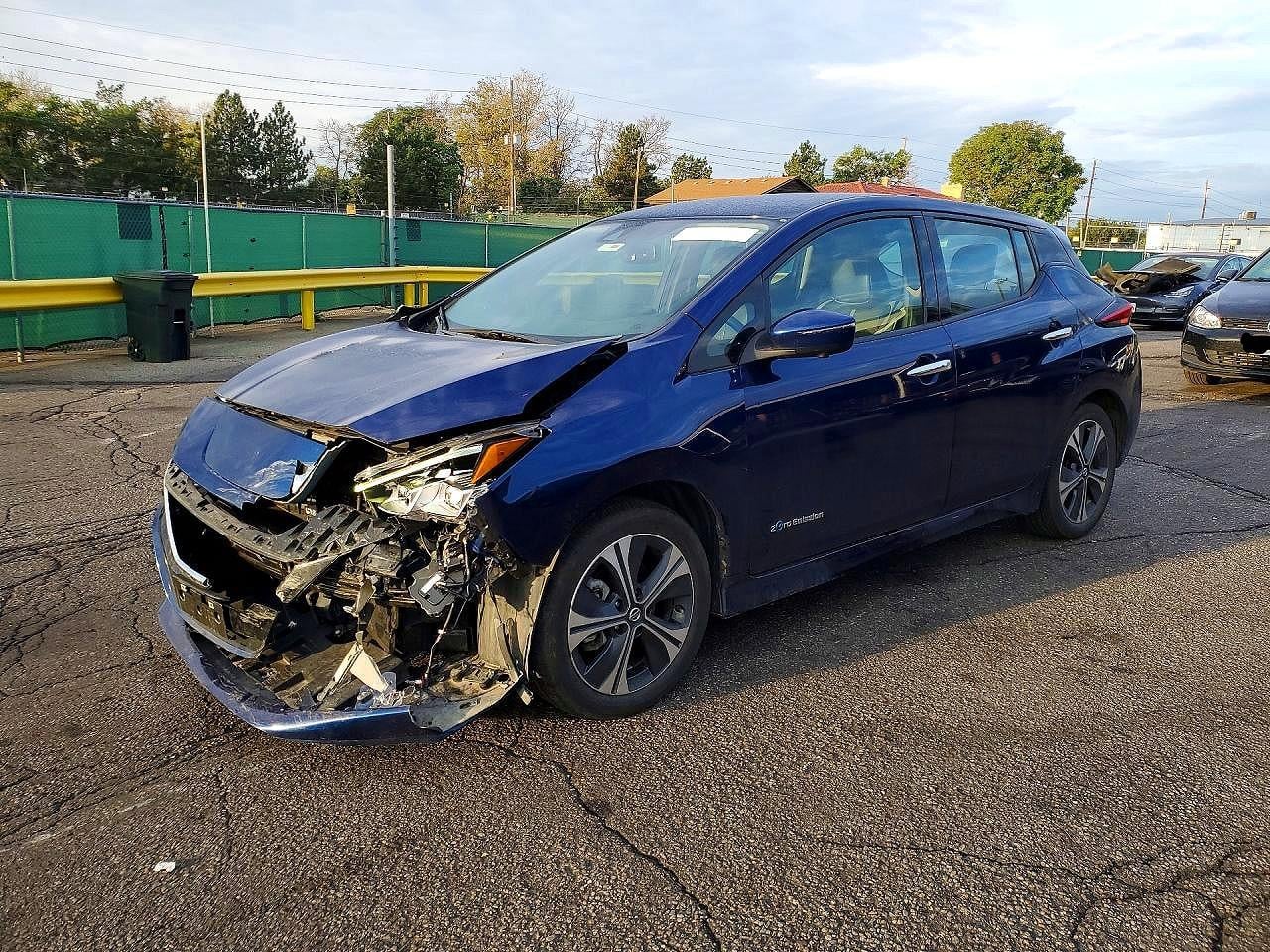 2019 NISSAN LEAF SL PLUS | 1N4BZ1CP5KC319995 | UPCARS