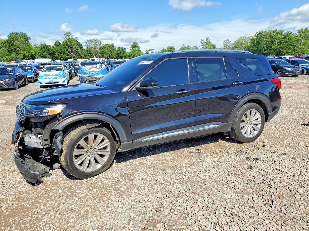 2020 FORD EXPLORER LIMITED | 1FMSK7FH2LGB75687 | UPCARS