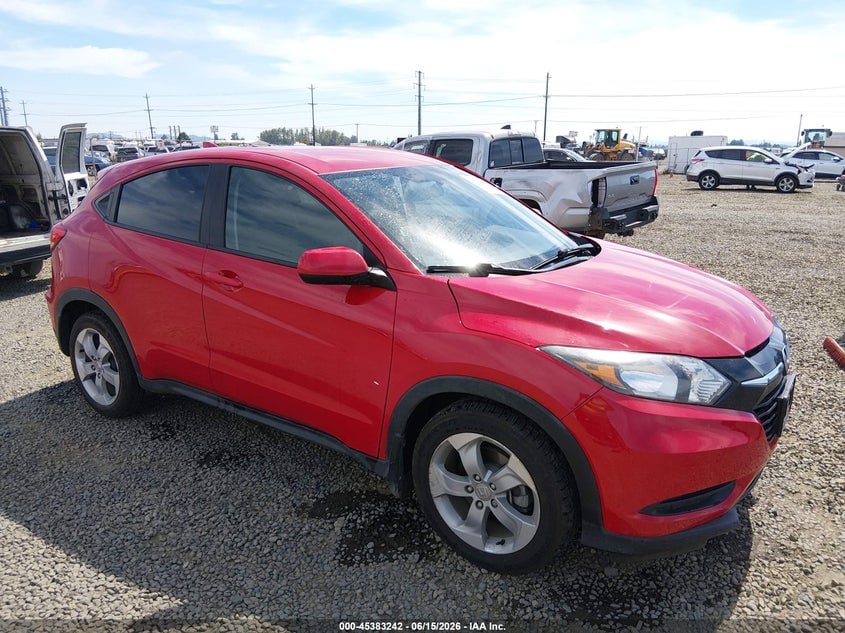 2016 HONDA HR-V LX | 3CZRU5H32GM737760 | UPCARS