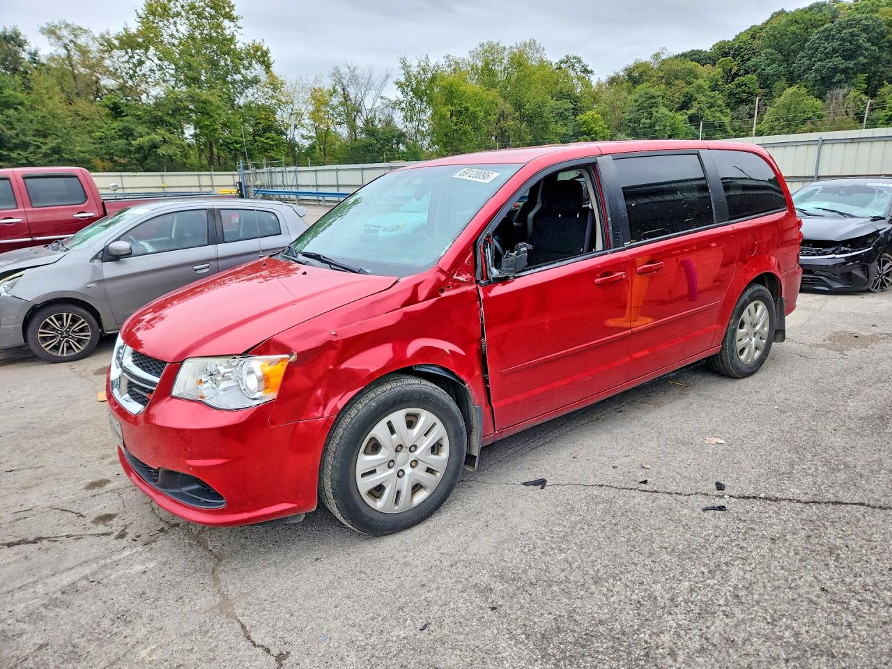 2014 DODGE CARAVAN SE | 2C4RDGBG3ER237965 | UPCARS