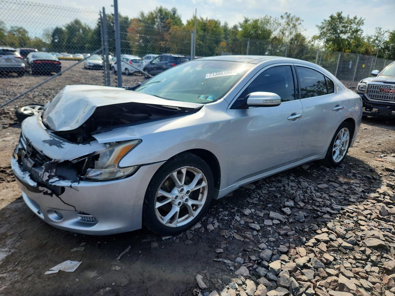 2012 NISSAN MAXIMA 3.5 S | 1N4AA5AP5CC850371 | UPCARS