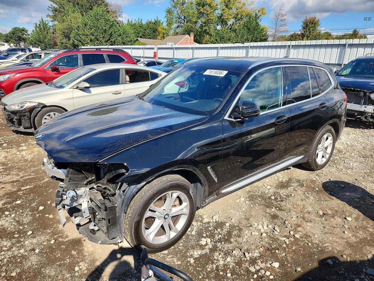 2021 BMW X3 XDRIVE30I | 5UXTY5C01M9F04770 | UPCARS