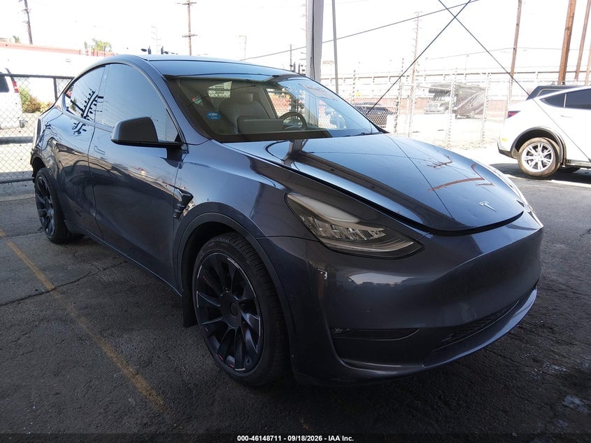 2021 TESLA MODEL Y LONG RANGE | 5YJYGDEE4MF282595 | UPCARS