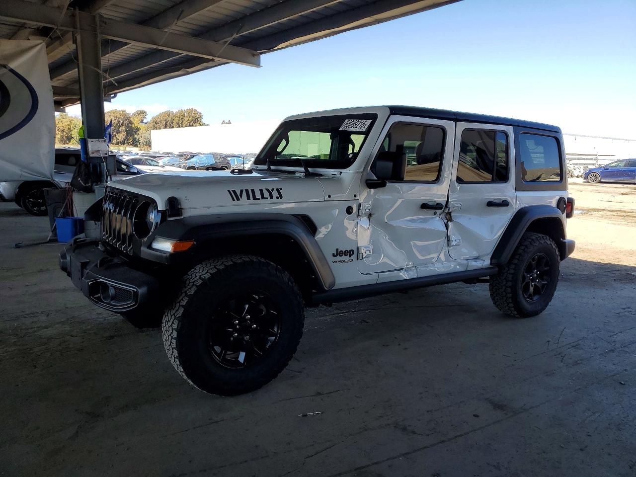 2021 JEEP WRANGLER SPORT | 1C4HJXDG2MW697688 | UPCARS