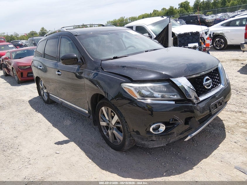 2015 NISSAN PATHFINDER PLATINUM | 5N1AR2MM4FC711707 | UPCARS