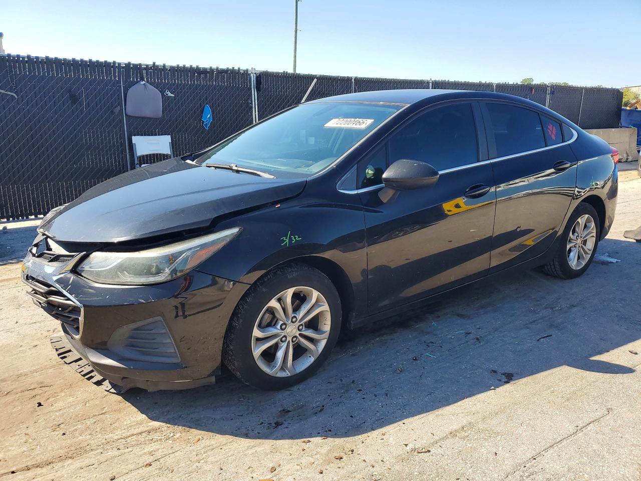 2019 CHEVROLET CRUZE LT | 1G1BE5SM0K7100089 | UPCARS