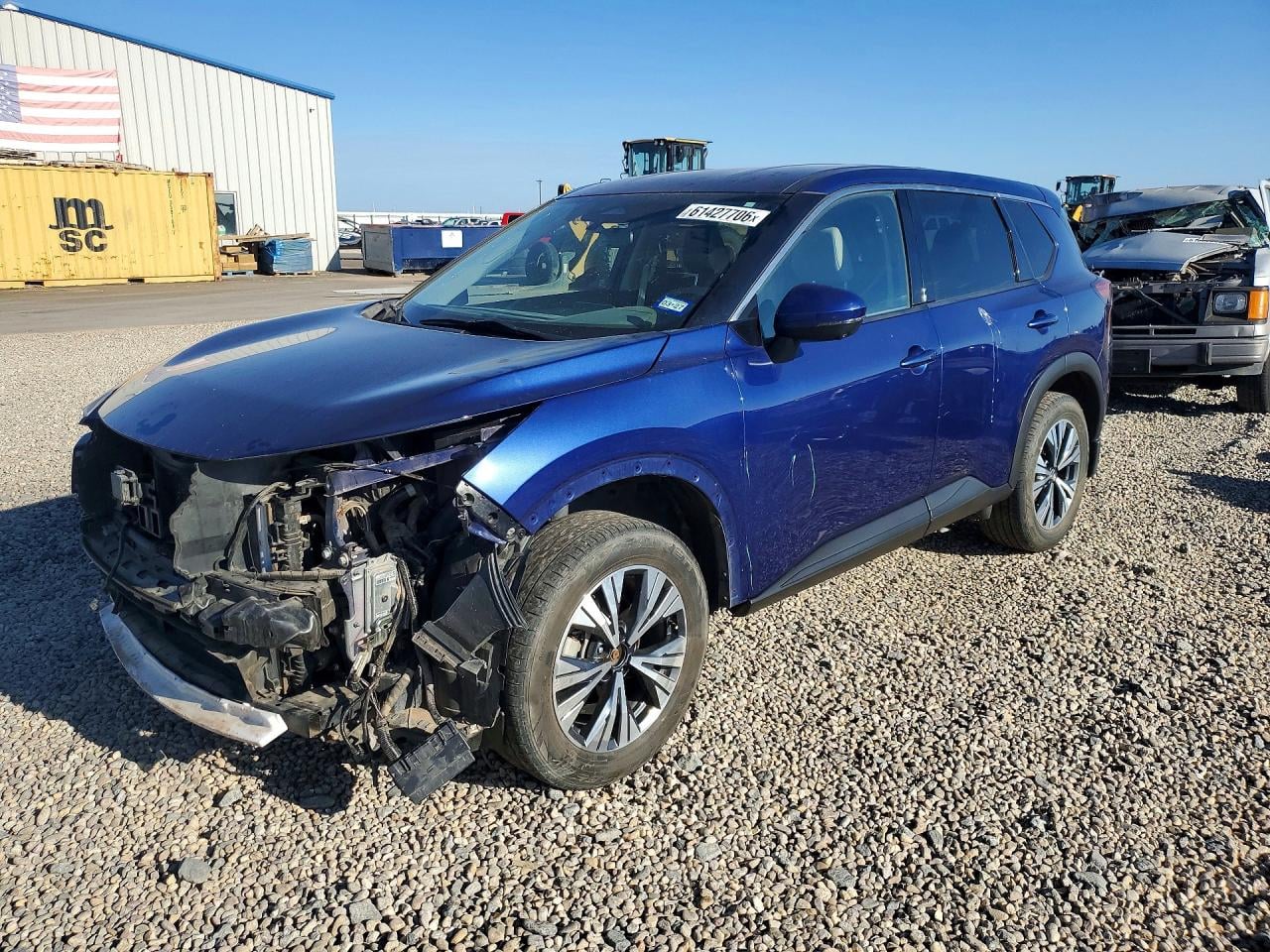 2021 NISSAN ROGUE SV | JN8AT3BA7MW009238 | UPCARS