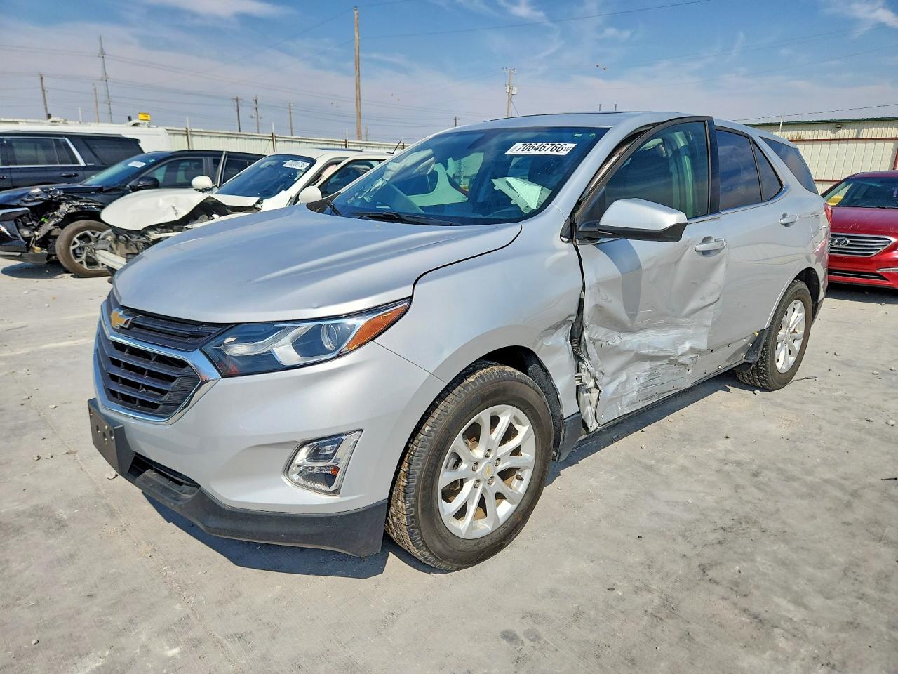 2018 CHEVROLET EQUINOX LT | 2GNAXJEV1J6258781 | UPCARS