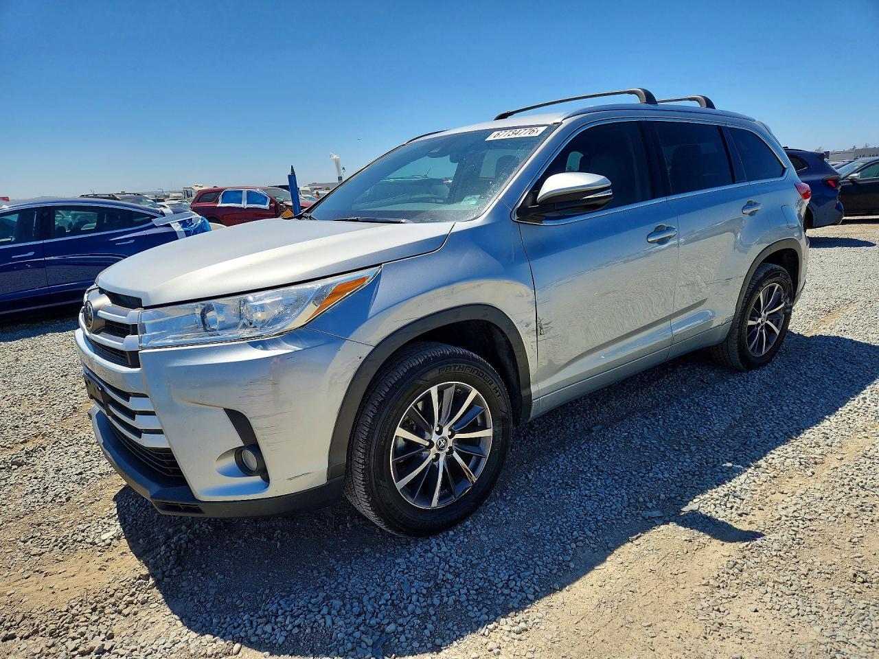 2017 TOYOTA HIGHLANDER XLE | 5TDKZRFH4HS511624 | UPCARS