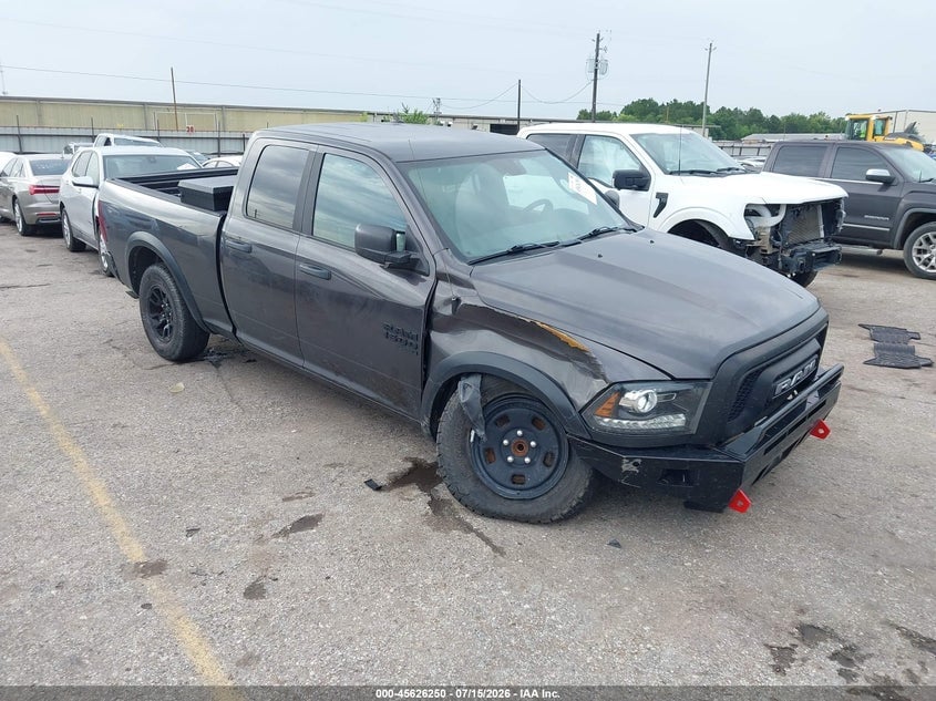 2022 RAM 1500 CLASSIC WARLOCK  4X2 6'4 BOX | 1C6RR6GG3NS199082 | UPCARS