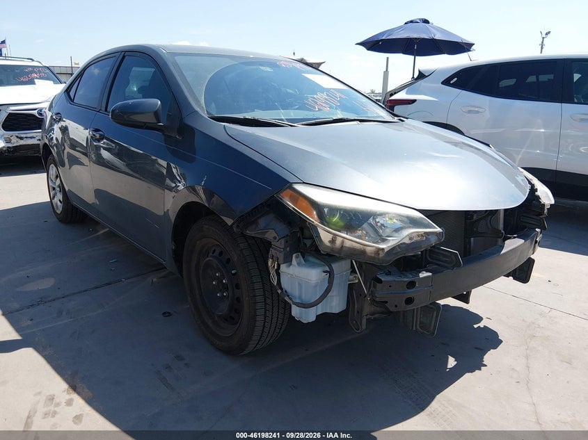2016 TOYOTA COROLLA LE | 5YFBURHE7GP426429 | UPCARS