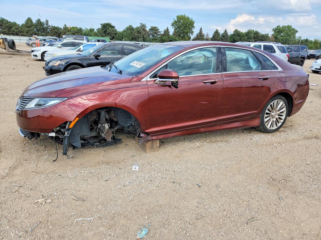 2016 LINCOLN MKZ | 3LN6L2J95GR612565 | UPCARS