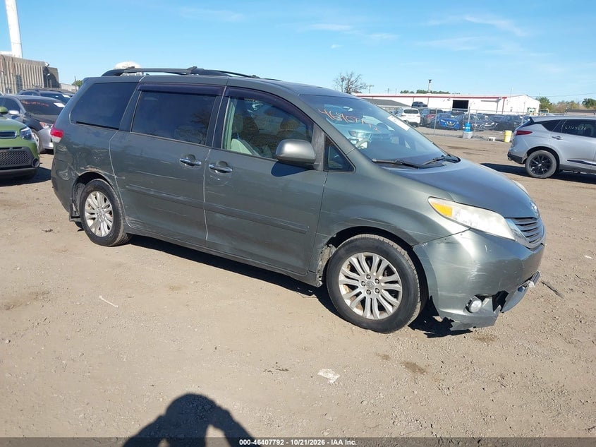 2011 TOYOTA SIENNA XLE V6 | 5TDYK3DC6BS127032 | UPCARS